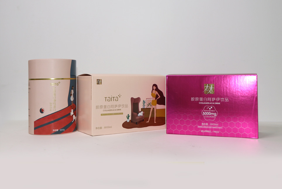 太太藥業藥盒包裝局部UV印刷